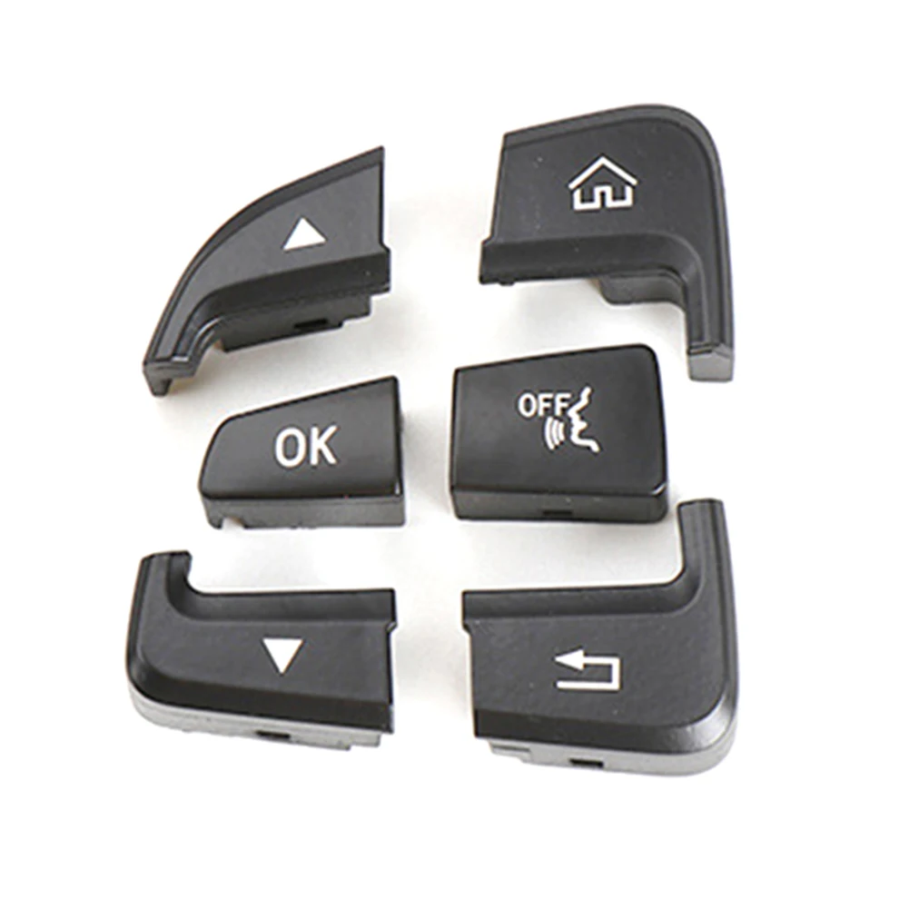 /Black /ABS /Steering Wheel Switch Button Pair Left Right For Benz C-Class W205 GLC-Class W253 2015-2021 Direct Replacement Inte
