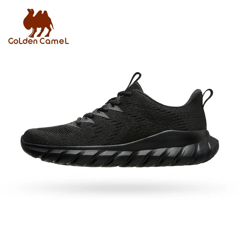 GOLDEN CAMEL Men\'s Sneakers Black Sports Rnning Shoes for Men 2023 Summer New Light Casual Soft Walking Shoes for Travel Hiking