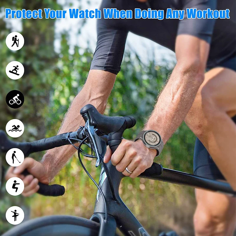 الزجاج المقسى لسامسونج غالاكسي ساعة 5 برو 45 مللي متر مقاوم للماء الزجاج المقسى حامي الشاشة فيلم لمشاهدة 4/5 40 مللي متر/44 مللي متر