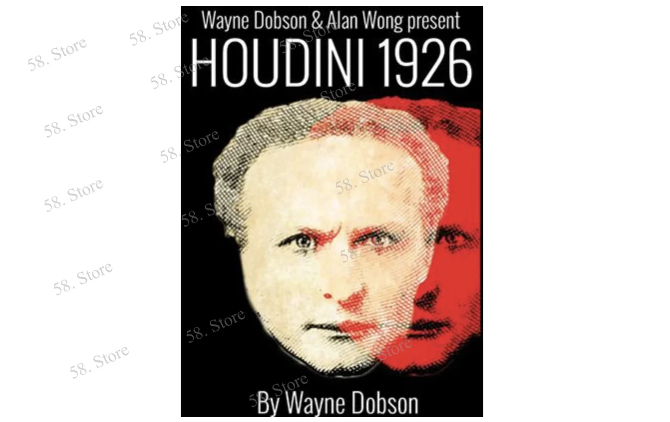 Houdini 1926 By Wayne Dobson And Alan Wong Magic tricks ( 58 Store Download )