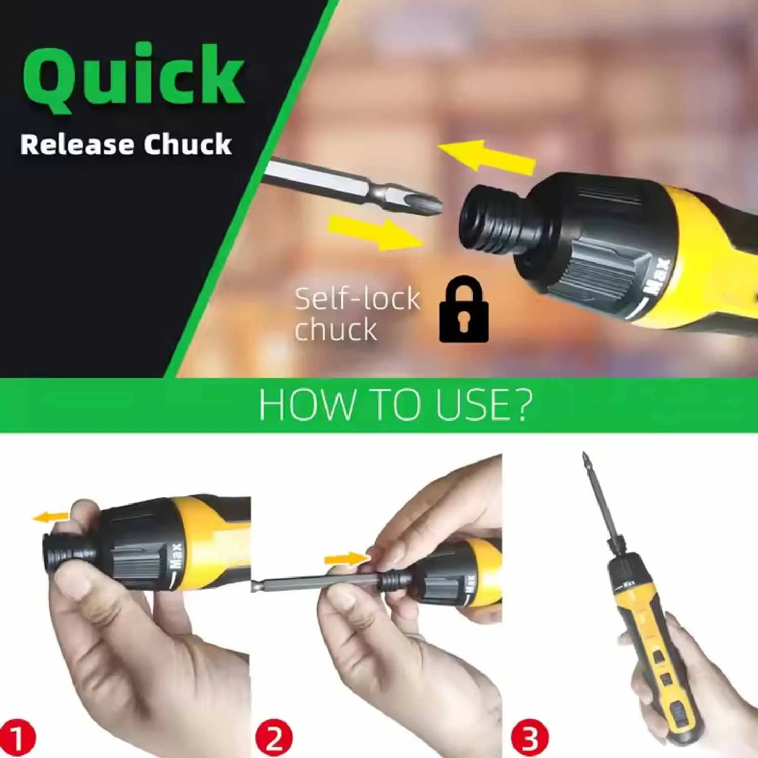 USB Mini 6speed Adjustable Screwdriver Charging 2000mAh Electric Drill Multifunctional Disassembly and Repair Electric Tool