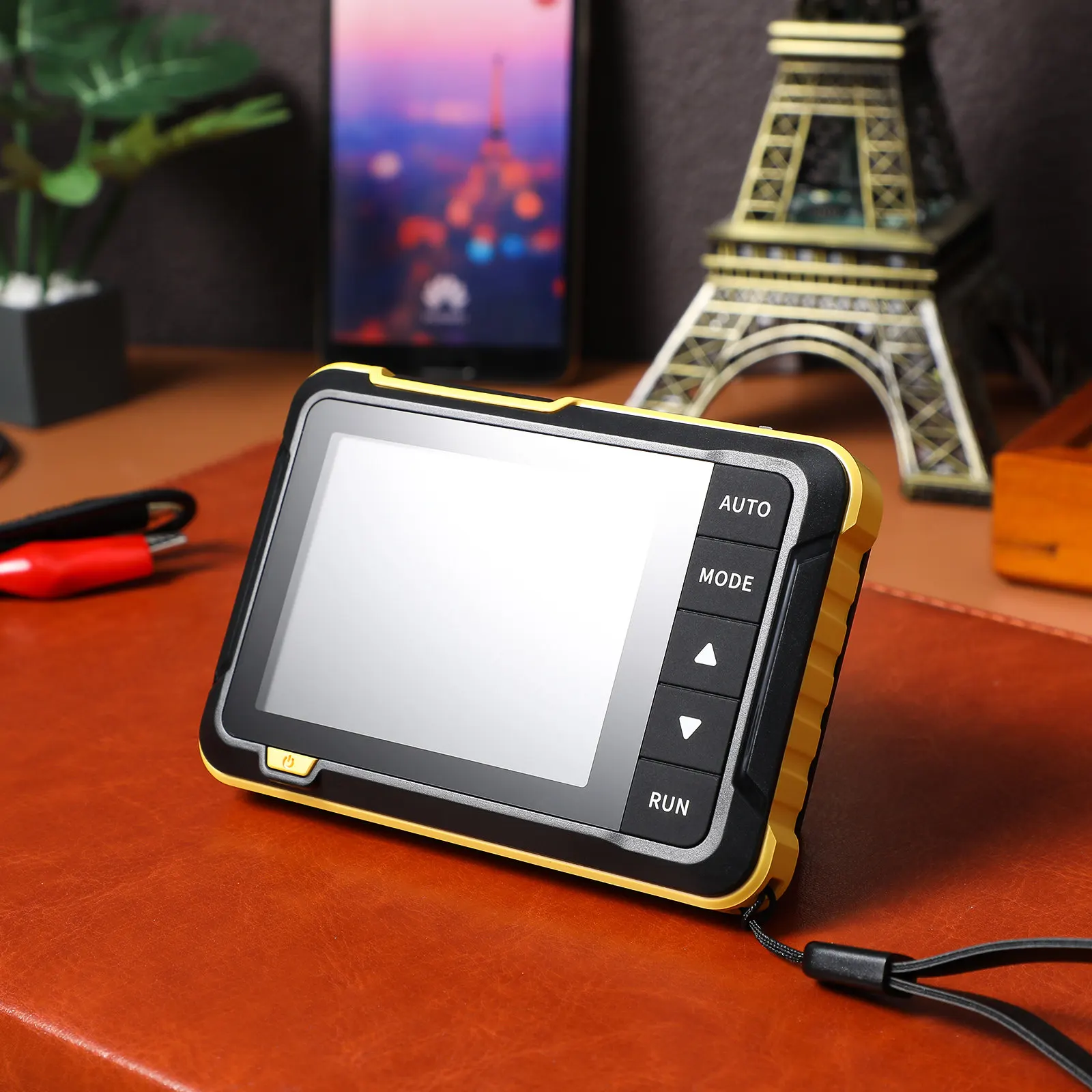 

Digital Oscilloscope 200K Bandwidth Handheld Portable Tester Folding Stand Long Endurance Waveform Generator Automotive DIY Kit