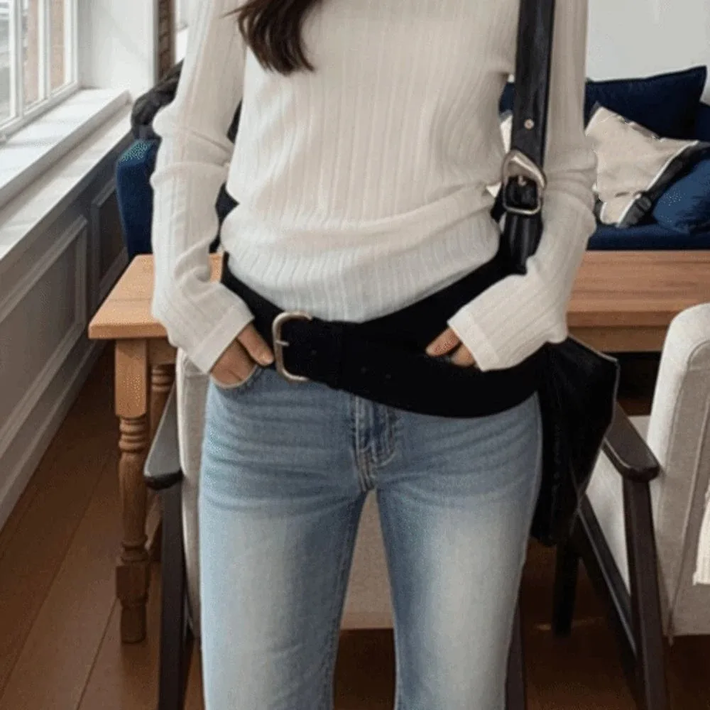 الجلد المدبوغ المرأة واسعة حزام الجينز حزام مشبك معدني قبعات رعاة البقر الغربية حزام بلون خمر الرجعية حزام جلد السراويل الملحقات #3