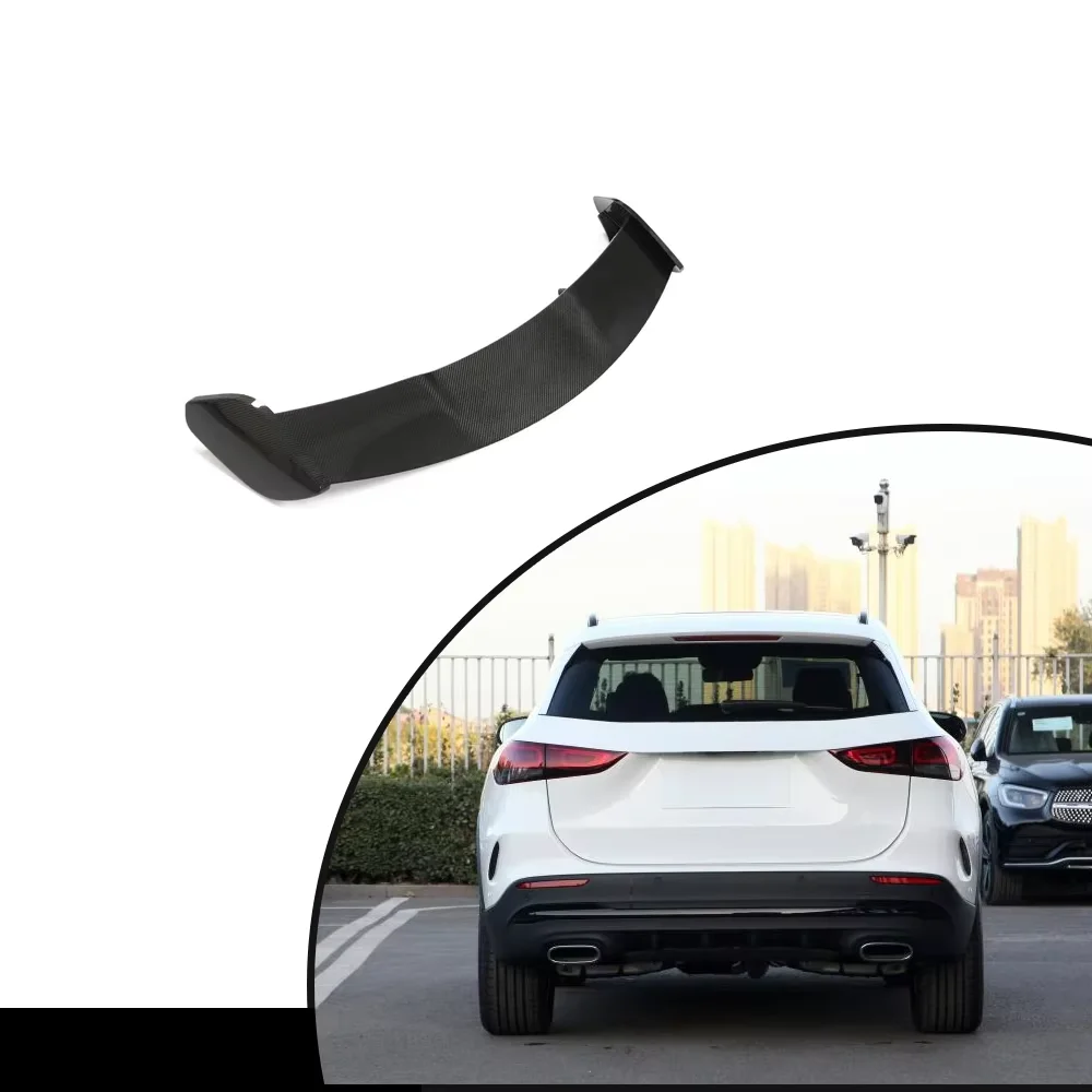 

Carbon Fiber Rear Trunk Spoiler For Mercedes Benz GLA Class GLA250 GLA35 AMG 4-Door 2020 2021