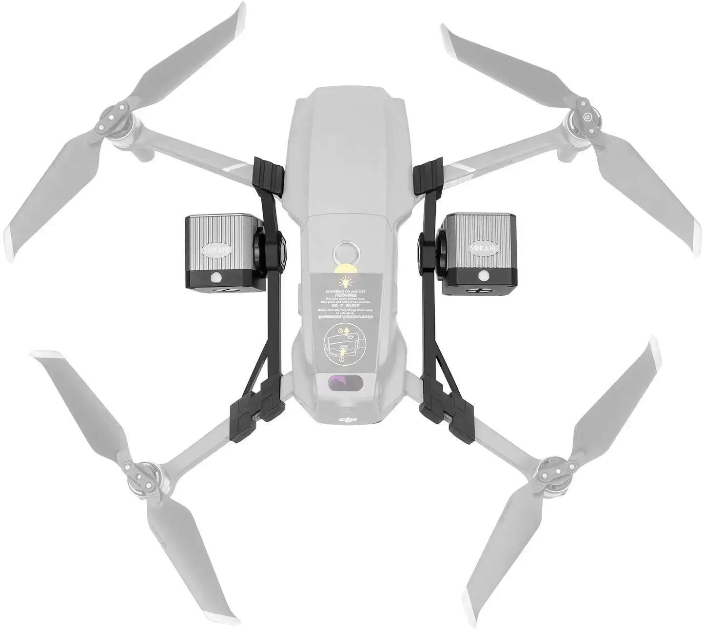 Sokani Lighting Kit for Mavic 2 Pro and Mavic 2 Zoom, drone accessories, wholesale 100 pieces