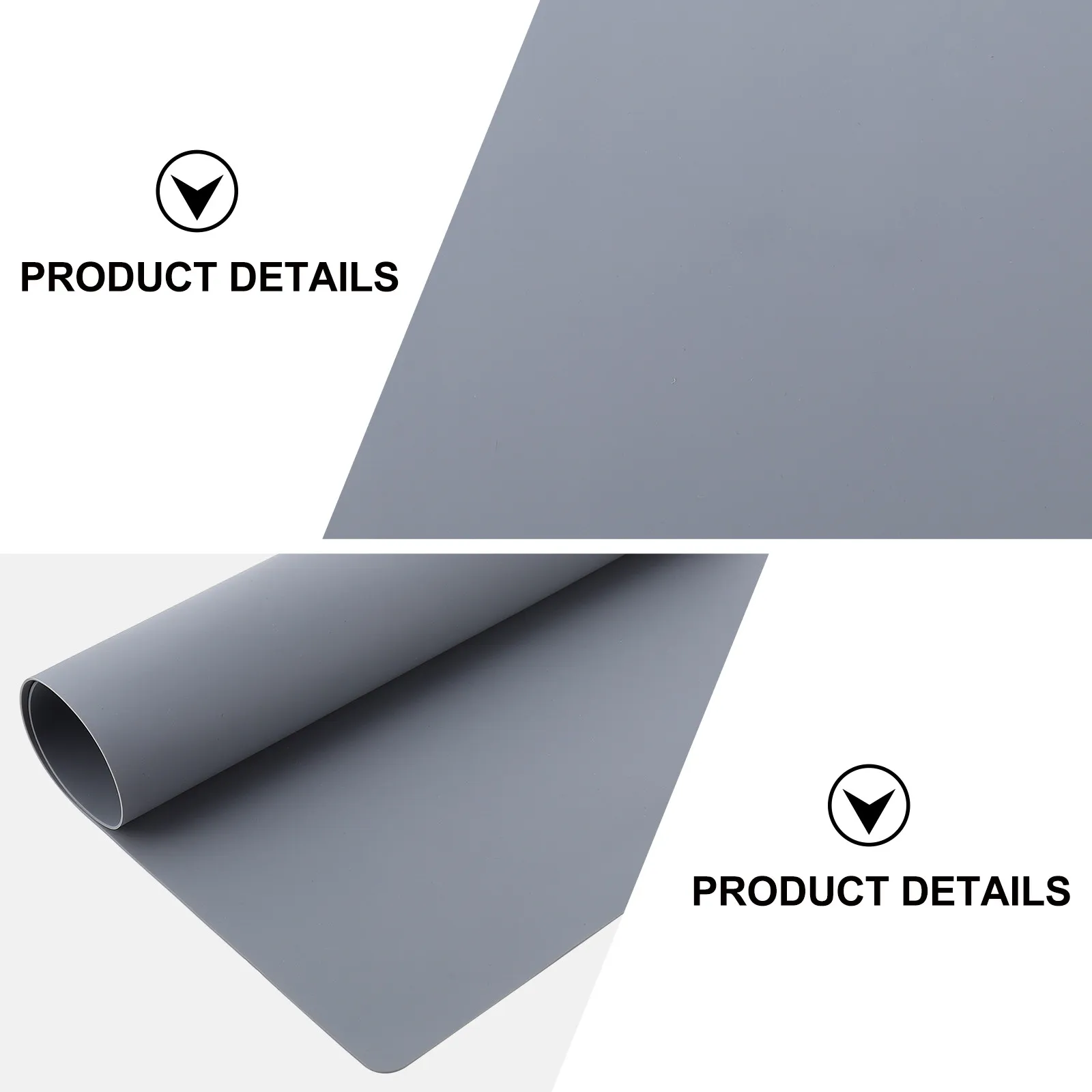 Heat Insulation Silicone Placemat Anti Skid Washable Foldable Table Mat Soft Non Deformable Stable Dishwasher Safe Home Dining