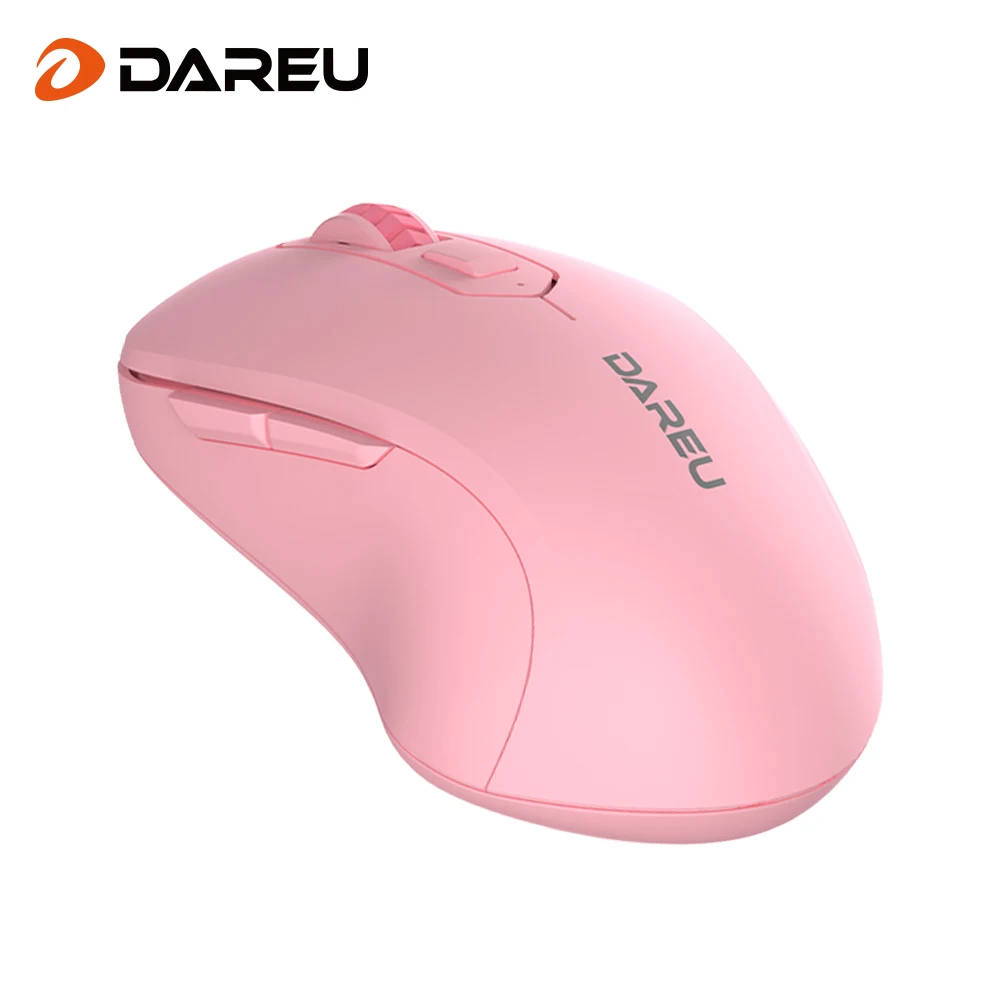 DAREU-ratón inalámbrico para videojuegos, dispositivo portátil de 2,4G, 1600 DPI, modo Dual, para jugadores de oficina