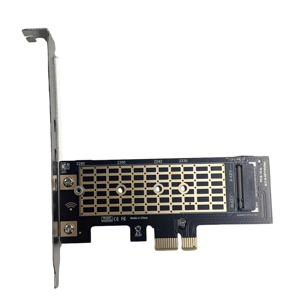 

SSD PCIE X1 Expansion Card 8Gbps M.2 NVME To PCIe 3.0 X1 Adapter M Key M.2 NVME SSD To PCIe 3.0 PCIE X1 Adapter Card