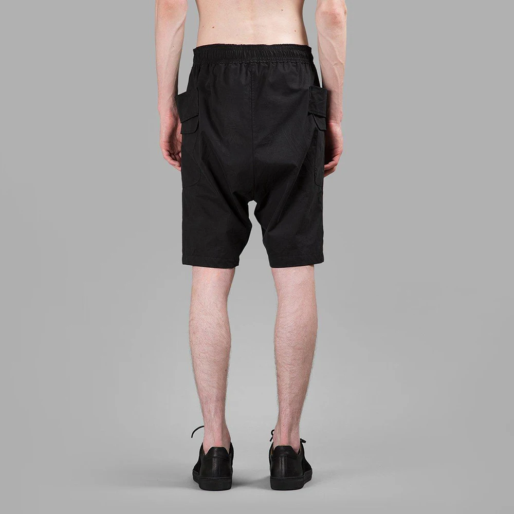 XS-5XL Summer Men's Solid Color Large Pocket Shorts American Retro Fashion Trend Street Casual Breathable Simple Men's Bottoms