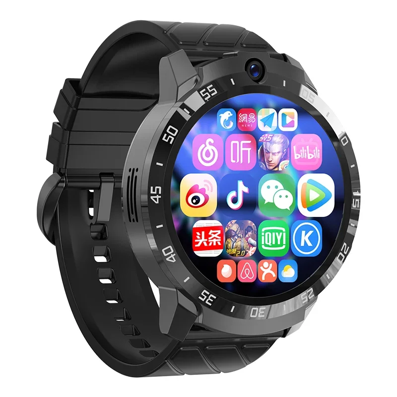 

2023 Quality 4+64GB GPS Wifi Dual Camera 4G Android 1.6 inch screen 4G Android Smart Watch with SIM Card