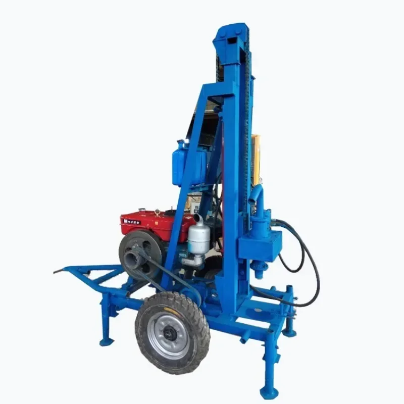 Potable Trailer Mounted Water Well Drilling Rig for Sale  Maquina Duplicadora De Llaves Bore Well Drilling Machine