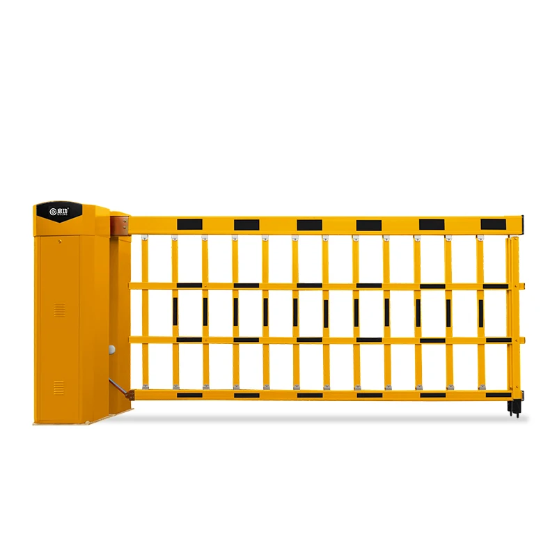 

Высокоскоростной светодиодный световой короб, дорожные барьерные ворота, алюминиевый кронштейн со стальным пластиковым материалом, управление рекламной рекламой на открытом воздухе