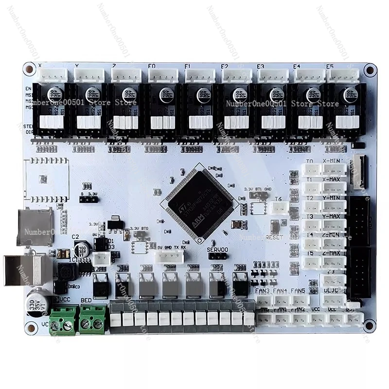 

9-осевая материнская плата для 3D-принтера с поддержкой 4 осей Z