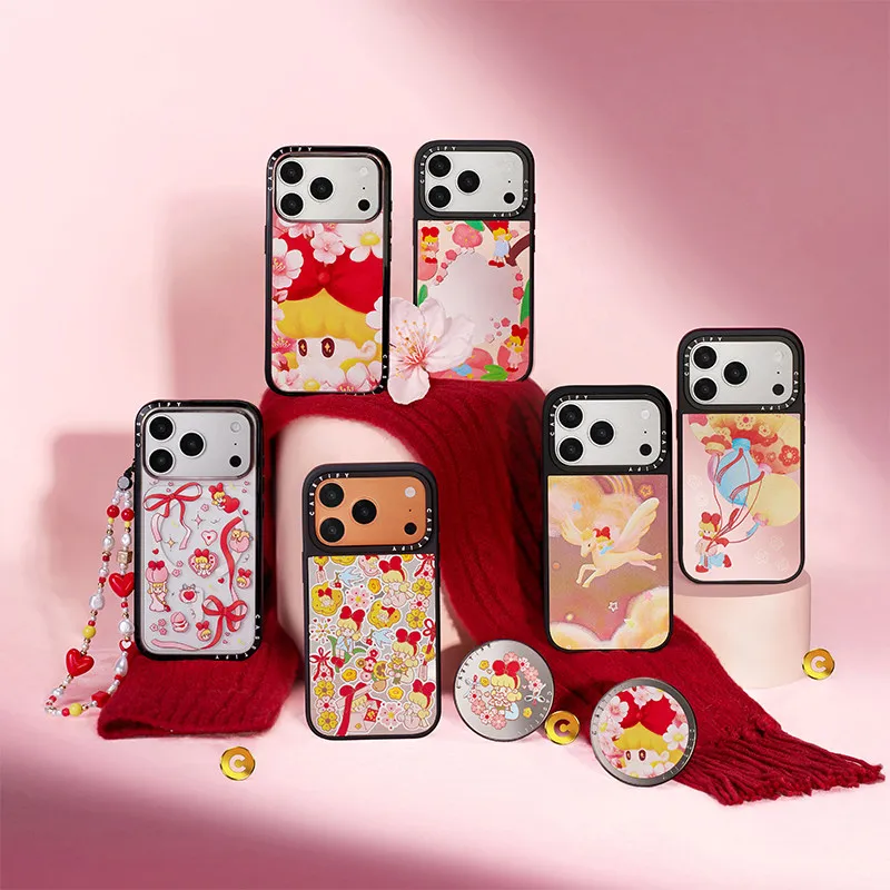 

CASETiFY Bouquet Girl · Maiden's Wish Series Magnetic Drop-proof Case for iPhone 13 14 15 16 17 Pro Max Air Plus Protect Cover