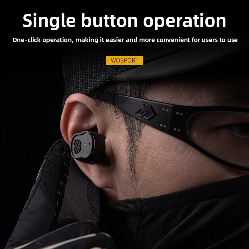 WOSPORT Tactical Bluetooth Earplugs Bluetooth 5.3 Connection Electronic Pickup Noise Reduction In Ear Protective Earplugs ❄️