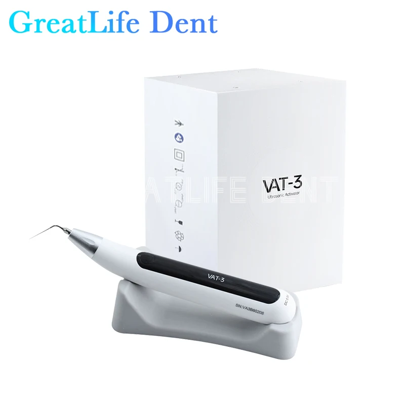 GreatLife-Embouts de canal radiculaire, outils dentaires, sans fil, activateur TVA-3, irrigateur, activateur Endo Ultra