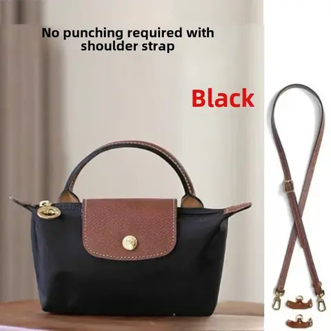 고급 프랑스 미니 부레트 가방 나일론 천공 없음 femmes zéro sac à main une épaule sac à bandoulière oblique