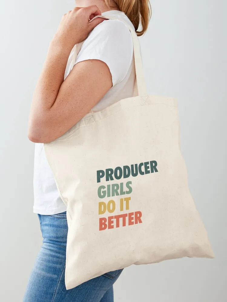 Producer Girls Do it Better - Simple Design Tote Bag Gift bag custom bags Canvas Tote Bag