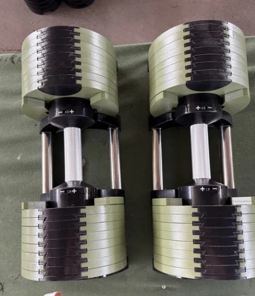 

Adjustable 43kg Fitness Weightlifting Dumbbells 2.5kg Increments for Body Exercise on Sale