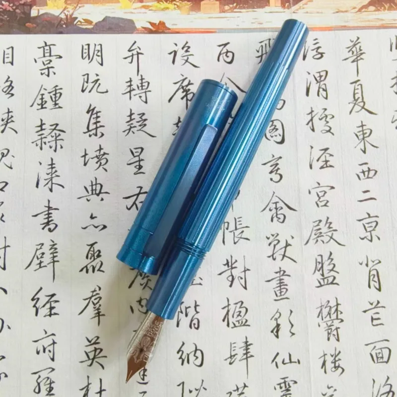 

Массовая скидка Hongdian Титановый сплав Длинный нож Перьевая ручка EF F M B 1,0 мм Коллекция перо Каліграфическая ручка Ручки ограниченного выпуска