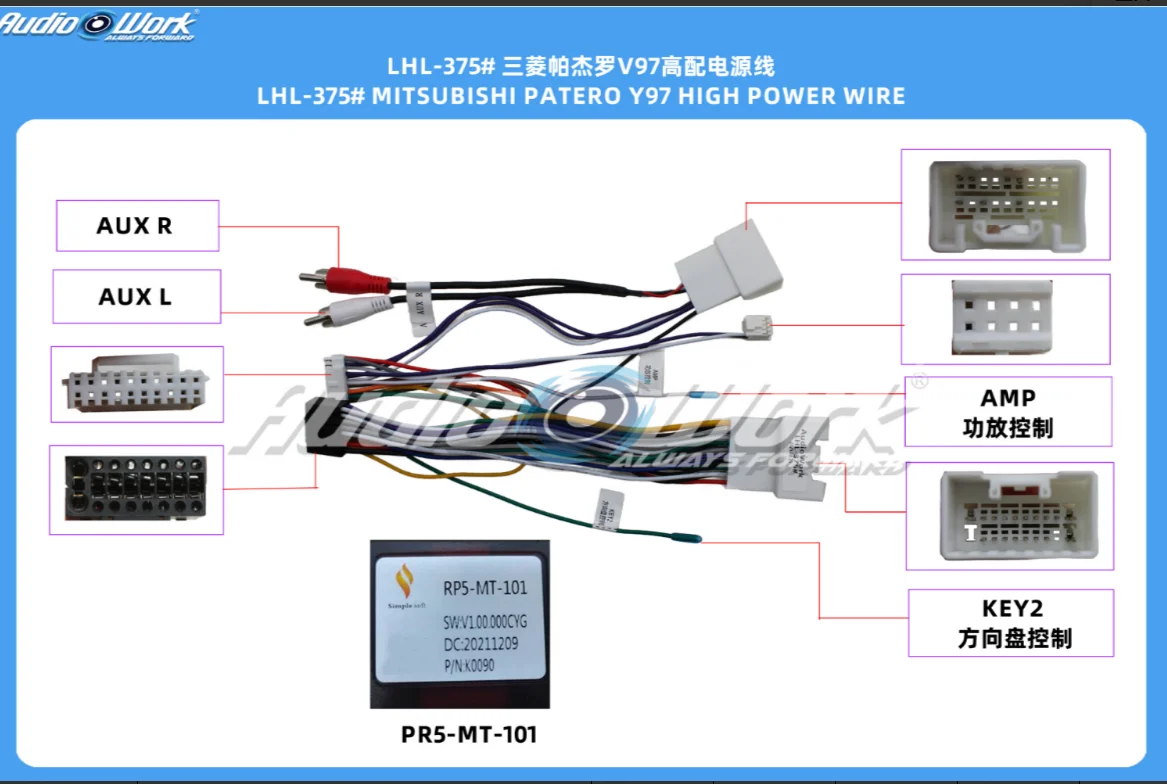 Canbus Box Android For Mitsubishi Lancer 10 CY  2007 2008 2009 - 2017 DVD Car Player XINPU Wiring Cable