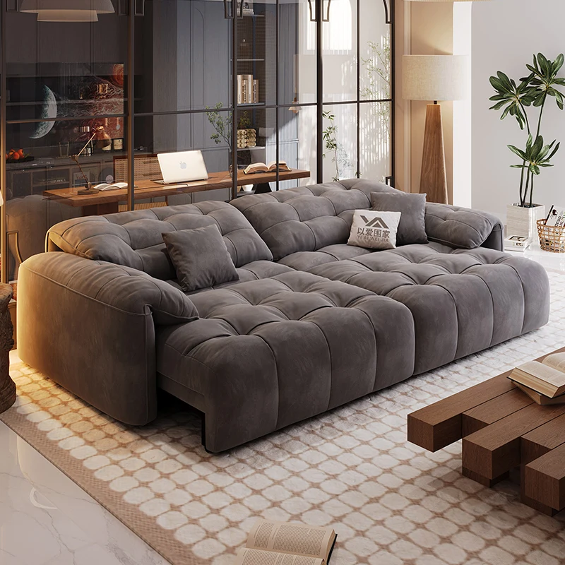 Sofá cama plegable moderno, Chaise Designer Divani, muebles para el hogar, sofás de lujo para sala de estar, grande, eléctrico nórdico europeo