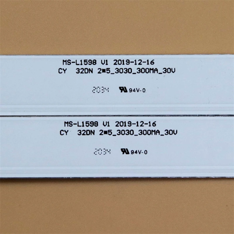 Kits TV's Illumination BarsMS-L1598 V1 Backlight Strips For Arielli LED32DN6T20958 Kits Bands CY 32DN 2*5_3030_300MA_30V Tapes