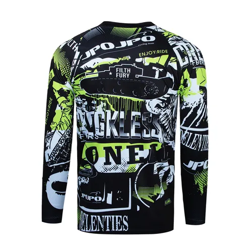 Imagen 2 del producto Camiseta de Motocross para jóvenes, camiseta de moto de cross, camiseta bmx para niños, camiseta todoterreno mtb, camiseta de motocicleta para niños, camiseta Enduro DH MX, camisetas de ciclismo