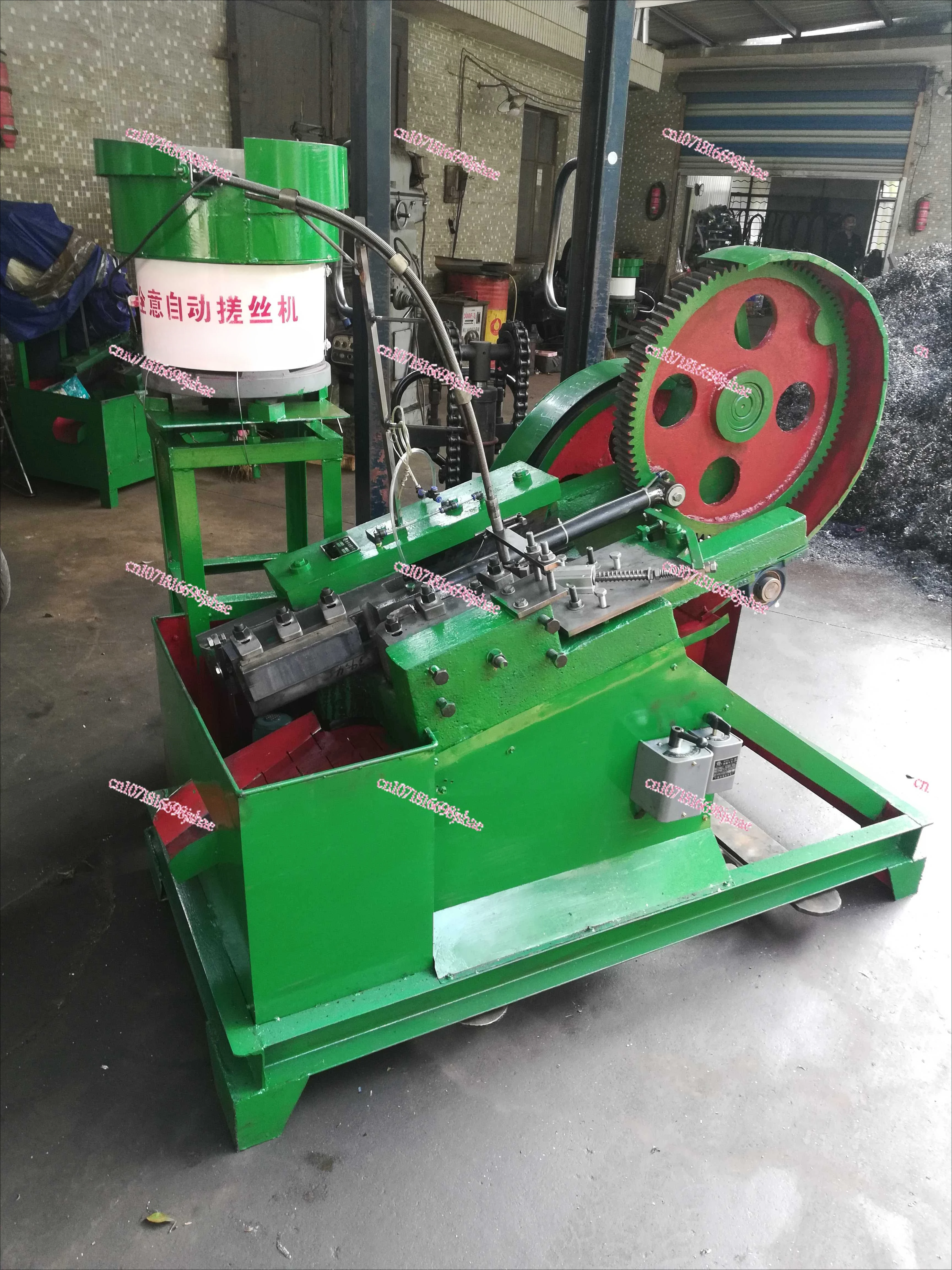 Automatic silk rubbing machine, flower rubbing machine, printing machine, tooth rubbing machine