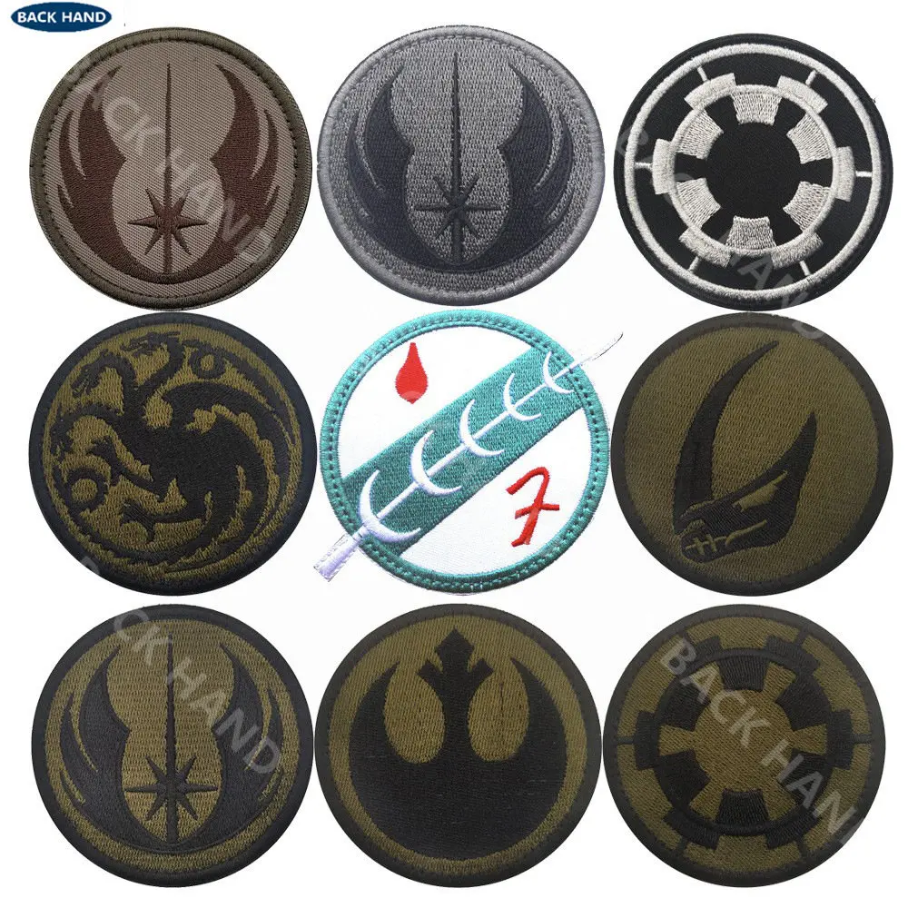 PVC Badge Bounty Hunter Badges For Clothing Backpack Caps Fabric Armband Stickers Embroidery Military Reflective Tactical Patch