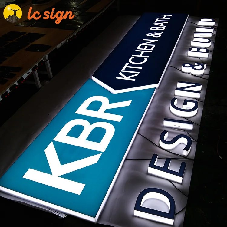 

Custom Waterproof Led Illuminated Outdoor Light 3D Channel Letters Sings Store Front Led Signs