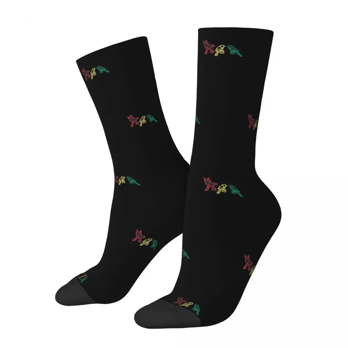 Bob Marley Ajax - Three Little Birds Socks Harajuku Sweat Absorbing Stockings All Season Long Socks Accessories for Unisex Gifts