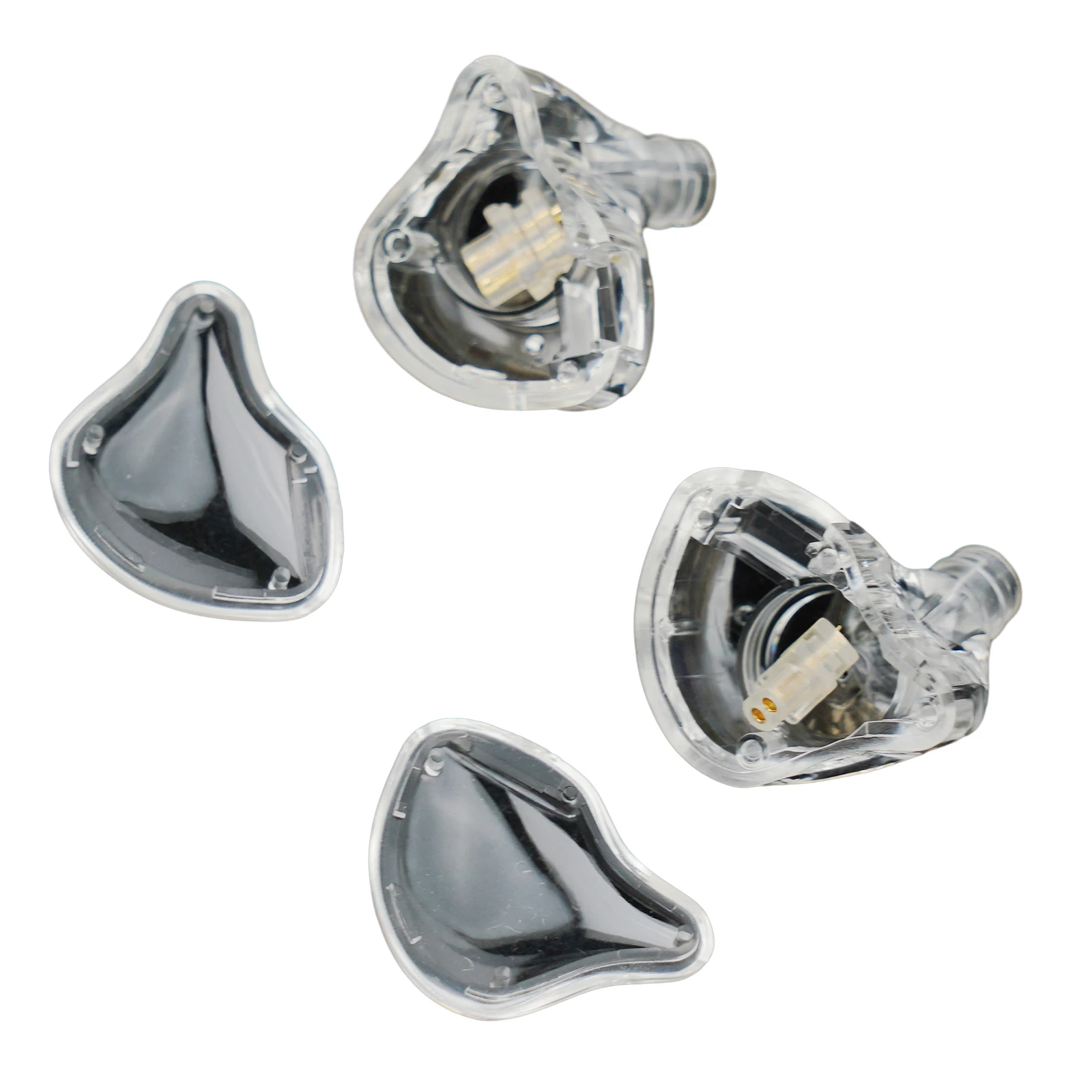 1Pair Earphone External Housing Shell For Speaker Unit Repair Replacement Parts DIY In-Ear Monitor Earphones Shell Protector