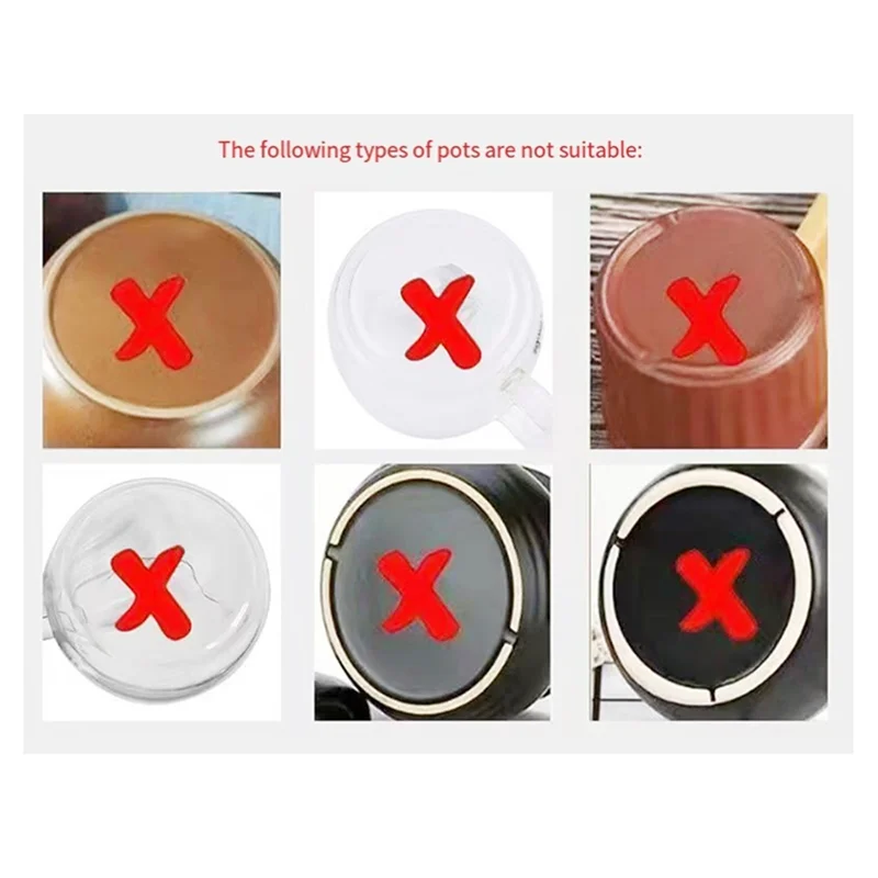 AT28-poêle électrique à chauffage infrarouge, Mini chaudière à eau et lait, brûleur de comptoir pour café Moka, ragoût, marmite, prise américaine