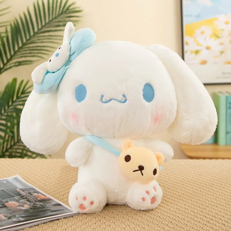 

New 40/50cm Kawaii Sanrio Kuromi My Melody Cinnamoroll Plush Toys Doll Pillow Anime Cartoon Room Decoration Dolls Kids Gifts