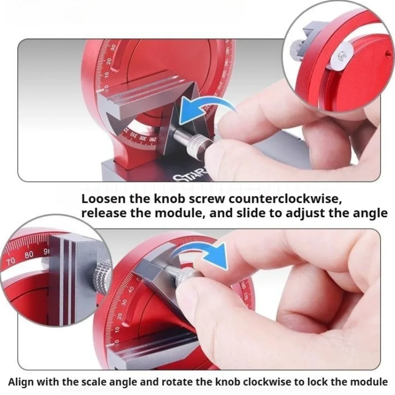 Angle Positioning Workstation Precision Model Building Jig Multifunctional Scale Model Gundam Assembly Glue Application Aid Tool