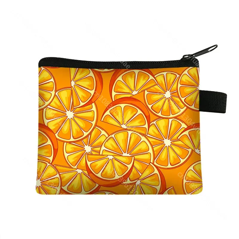 ALL Fruits Coin BAG - Small New Watermelon strawberry Print Coin Purse Wallet Pouch kid's Coin BAG Pouch Wallet