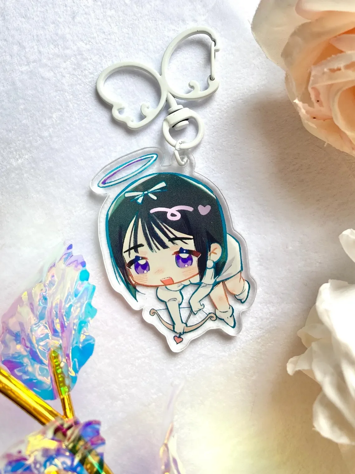 ALNST Fan Merch Alien Stage Keychains Sua Ivan Collectible Key Ring for Fans