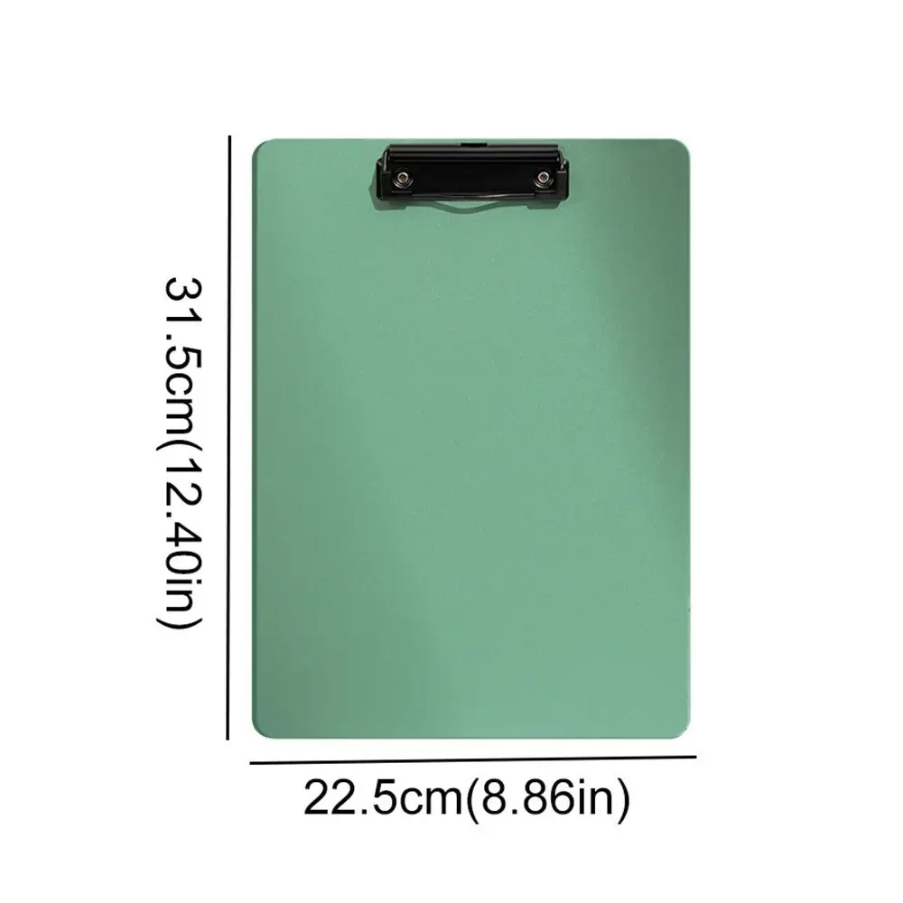Подвесной градиентный цветной буфер обмена, рисунок, письмо, подпись, утолщенный зажим для доски для файлов формата А4, студенческий школьный офис