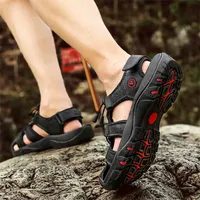 Calf Leather Without Heel Stylish Sandals Original Man Slippers Shoes Child Mule Sneakers Sports Luxary Sapa Sapato