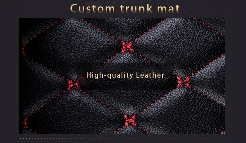 Kofferraum matte für BMW X5 F15 Five seats 2014 2015 2016 2017 2018 Cargo Liner Teppich Innen zubehör Abdeckung – Detail 5