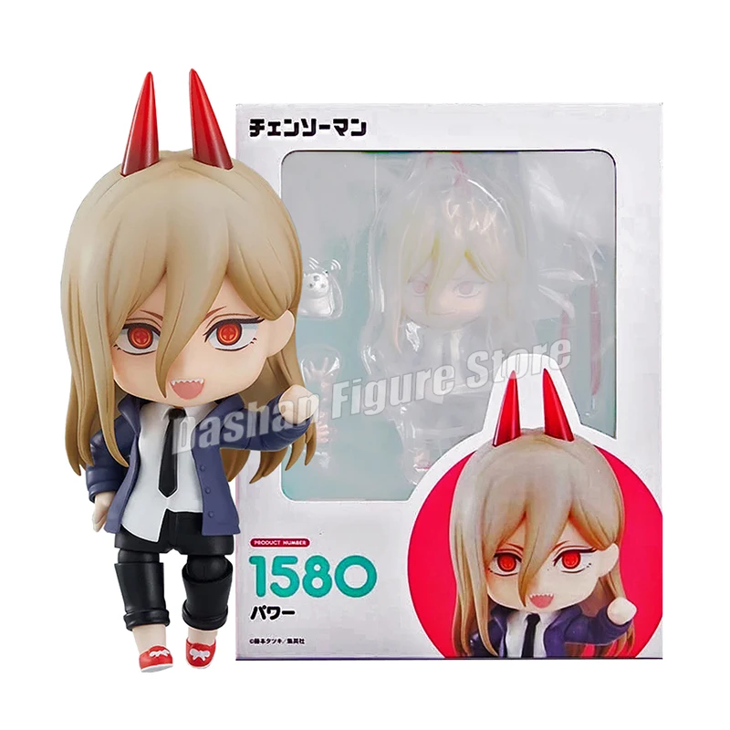 

10 см бензопила человек мощность фигурка модель игрушки милая подвижная фигурка # 1560 1580 Аниме Кровь Демон Коллекционная кукла Подарки