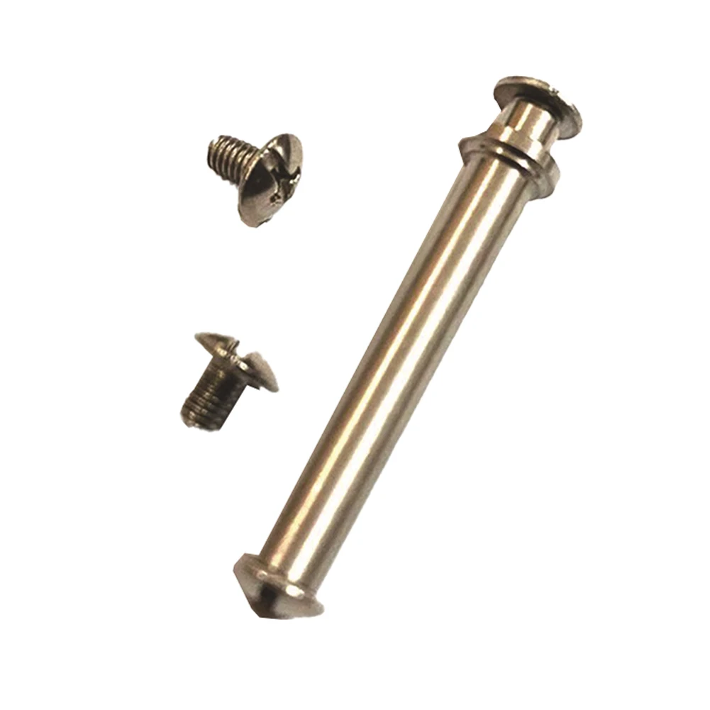 1/5 Stück Angelrollen-Griffstange, Kipphebelarm, Metall-Ersatzteil mit Schrauben für DIY-Reparatur, Silber, 28,9 x 4 mm – Detail 22