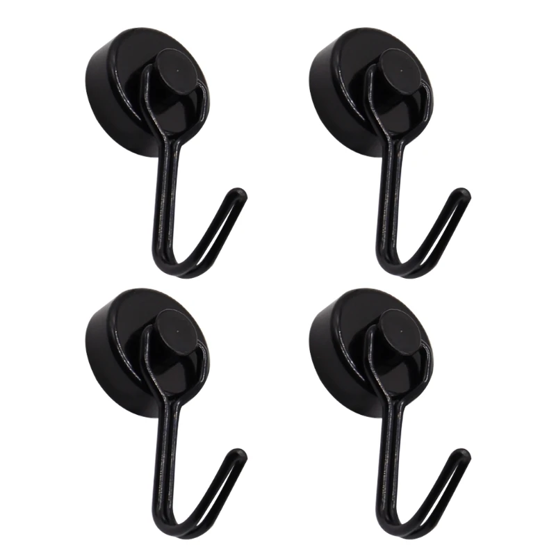 Metal Hanging Hooks 4 Pieces Wreath Hangers Rotated Hooks for Home Kitchen Bathroom Refrigerator Front Dropshipping
