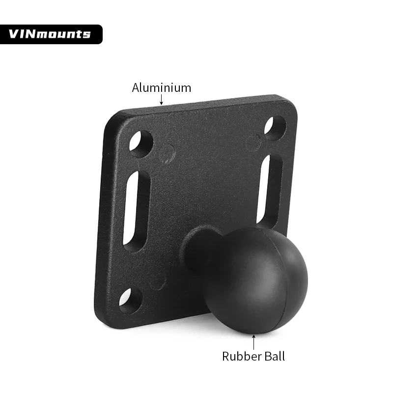 

VINmounts 1-inch aluminum alloy ball base, center hole spacing 37.5*30mm, compatible with RAM B size(VIN-B-004_