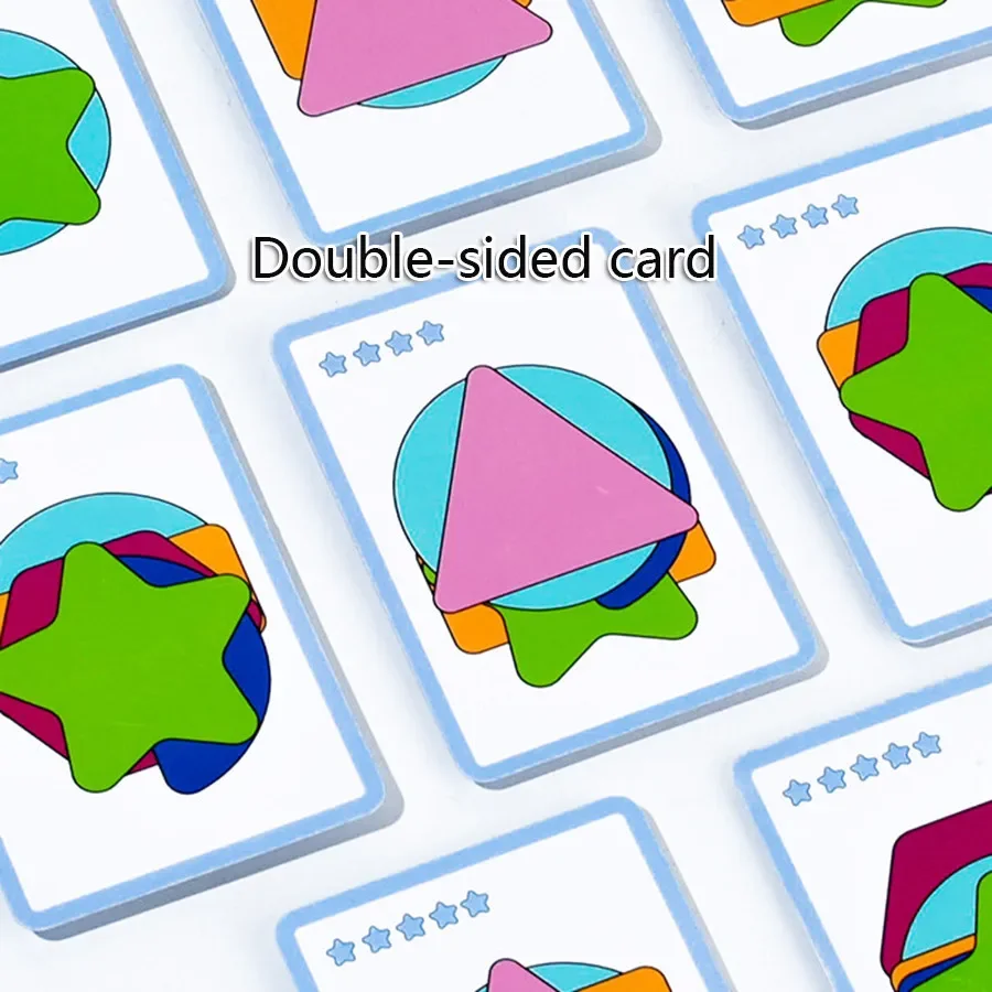 Puzzle dla dzieci drewniana gra 3D Tangram Stick geometryczny kształt pierścienia pasujące do wczesnych zabawek edukacyjnych dla dzieci