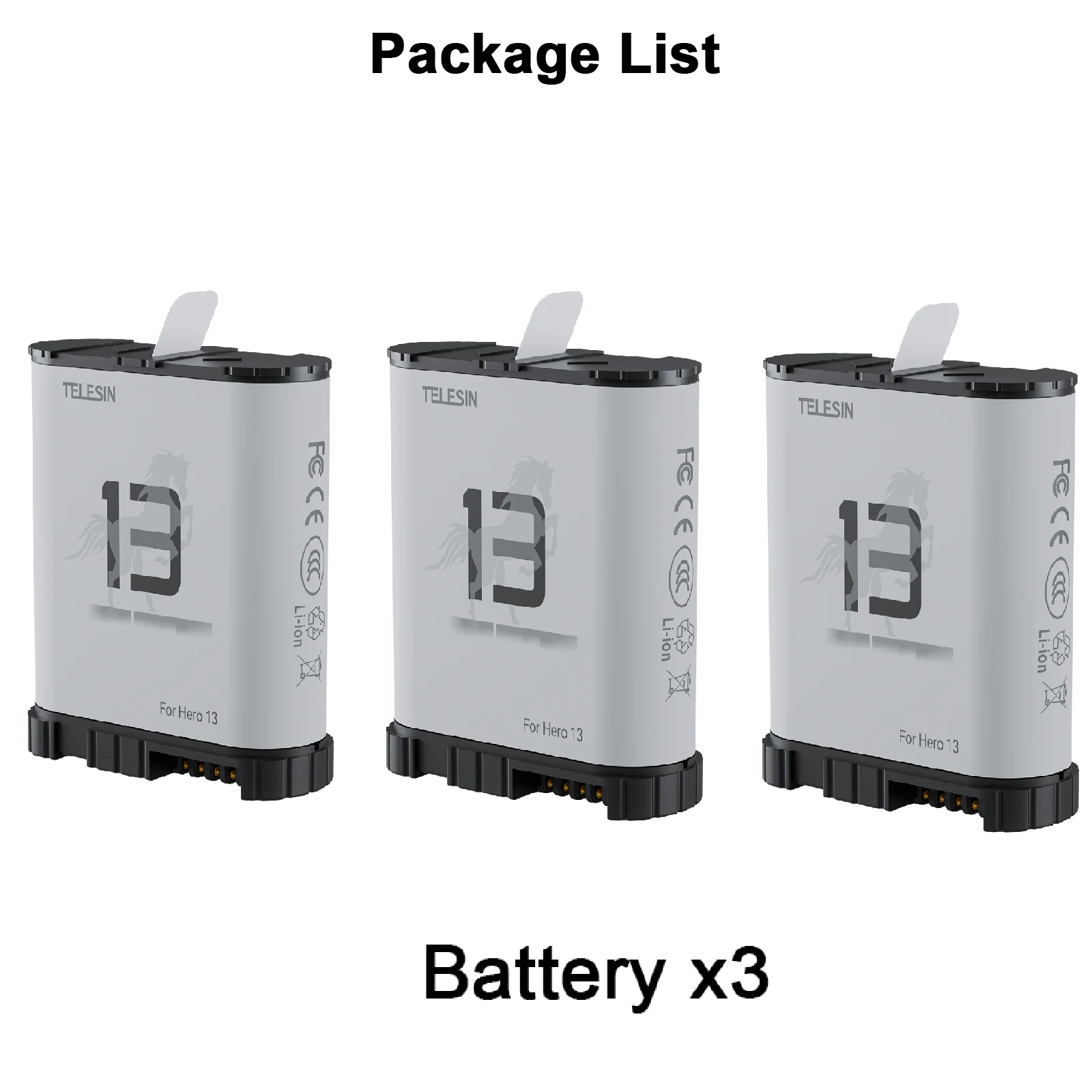 3 Batteries