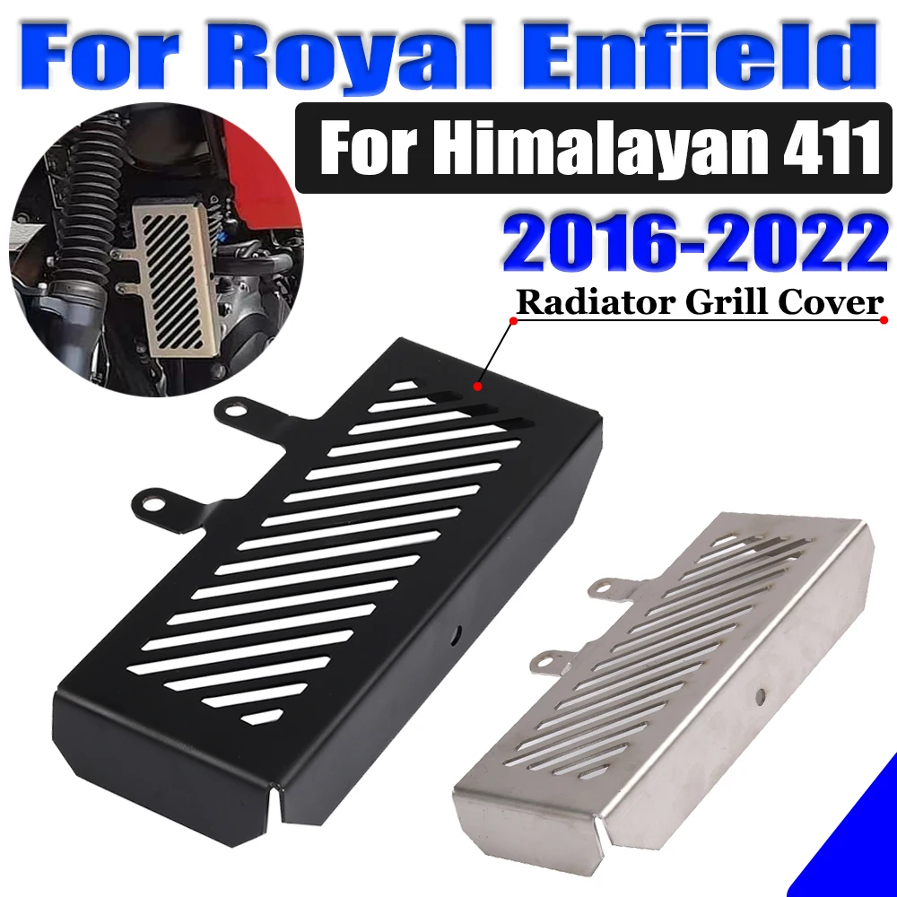 Motorcycle Radiator Grille Guard Protector Grill Protective Cover For Royal Enfield Himalayan 411 2016 - 2022 2021 Accessories