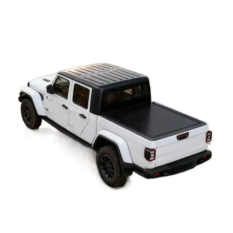 

2025 Waterproof 4WD Offroad Lockable Aluminum Alloy Bed PICKUP Truck Tonneau Cargo Cover New Roller Lid
