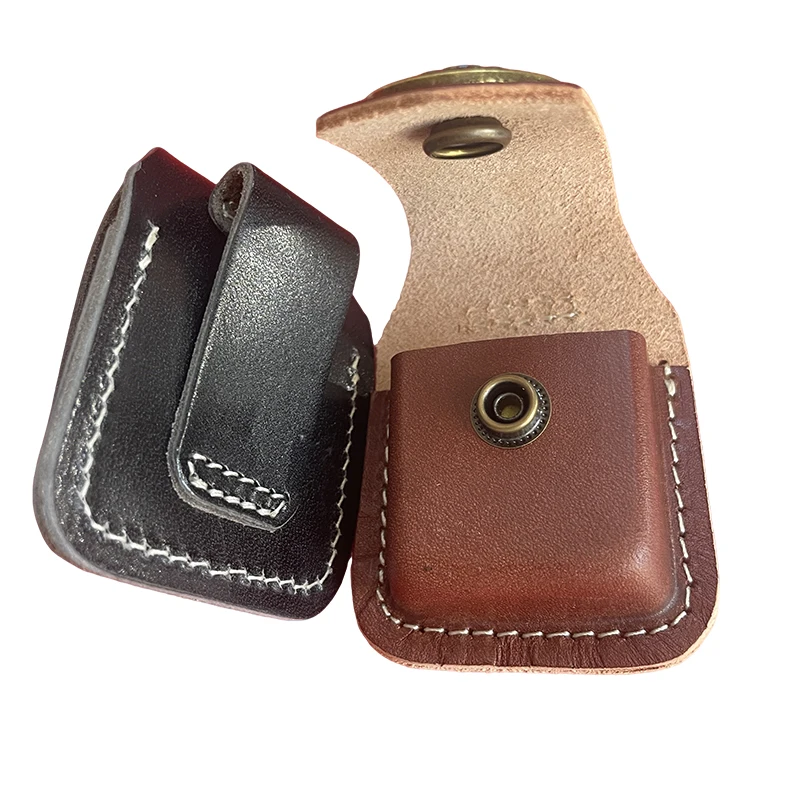 Handmade Leather Sheath for Lighter Vintage Genuine Leather Case for ZORRO Lighter Premium Protection Stylish Lighter Box